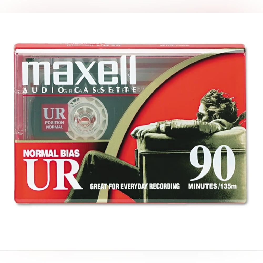 Brand New Maxell 90 Minute Audio Casette